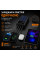 Солнечный Power Bank 20000 mAh со встроенными кабелями и LED-фонарём