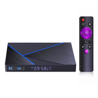 Смарт ТВ приставка H96 Max V56 RK3566 4Gb + 32Gb Android 12 TV Box Wi Fi 5 ГГц 