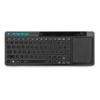 Беспроводная воздушная клавиатура с сенсорной панелью и мышью Rii Mini K18 Plus 2.4G 