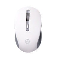 Бездротова миша HP S1000 Plus Silent 2.4ГГц з USB-приймачем і тихими кнопками White