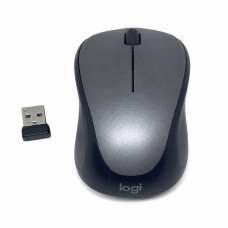 Беспроводная мышь Logitech M235 2nd Gen, 1000 DPI, USB-приемник, 3 кнопки, Grey