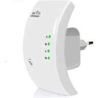 Підсилювач Wi-Fi сигналу Pix-Link WR01 з підтримкою WPS та режимами Repeater/AP, до 300 Мбіт/с White