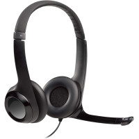 Навушники Logitech H390 з мікрофоном – провідна USB-гарнітура з шумозаглушенням